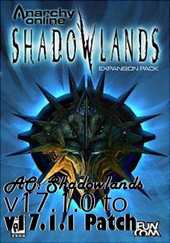 Box art for AO: Shadowlands v17.1.0 to v17.1.1 Patch