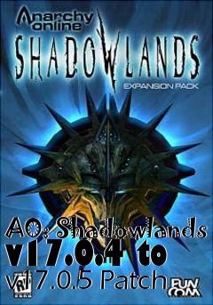 Box art for AO: Shadowlands v17.0.4 to v17.0.5 Patch
