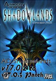 Box art for AO: Shadowlands v17.0.2 to v17.0.3 Patch