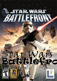 Box art for Star Wars Battlefront English Retail v1.01 Patch