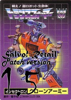 Box art for Salvo! Retail Patch version 1.5