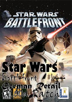 Box art for Star Wars Battlefront German Retail v1.00a Patch