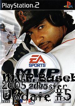 Box art for MVP Baseball 2005 - Roster Update #5