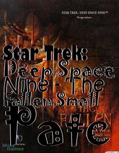 Box art for Star Trek: Deep Space Nine - The Fallen Small Patc