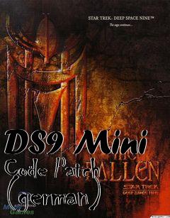 Box art for DS9 Mini Code Patch (german)