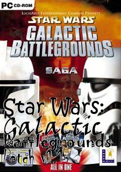 Box art for Star Wars: Galactic Battlegrounds Patch v1.1
