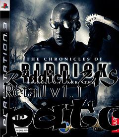 Box art for Riddick US Retail v1.1 patch