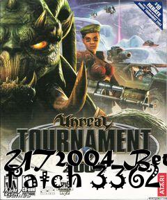 Box art for UT2004 Beta Patch 3362