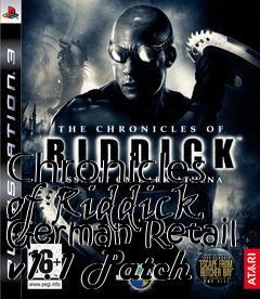 Box art for Chronicles of Riddick German Retail v1.1 Patch