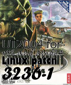 Box art for UT2004 for x86 and amd64 Linux patch 3236-1