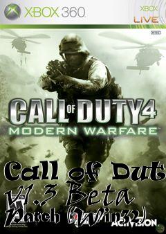 Box art for Call of Duty v1.3 Beta Patch (Win32)