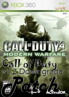 Box art for Call of Duty v1.2 Downgrade Patch