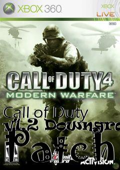 Box art for Call of Duty v1.2 Downgrade Patch