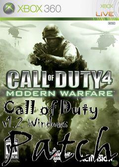 Box art for Call of Duty v1.2 Windows Patch