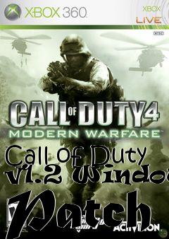 Box art for Call of Duty v1.2 Windows Patch