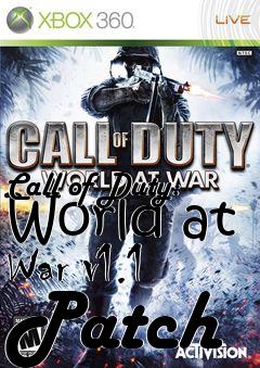 Box art for Call of Duty: World at War v1.1 Patch