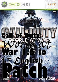 Box art for Call of Duty: World at War 1.6 to 1.7 English Patch