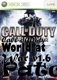 Box art for Call of Duty World at War v1.6 Patch