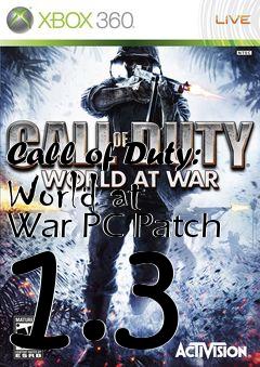 Box art for Call of Duty: World at War PC Patch 1.3