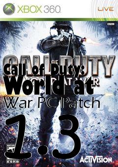 Box art for Call of Duty: World at War PC Patch 1.3