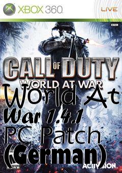 Box art for World At War 1.4.1 PC Patch (German)