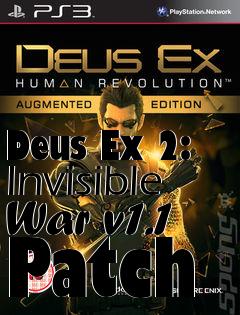 Box art for Deus Ex 2: Invisible War v1.1 Patch