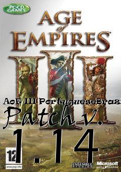 Box art for AoE III PortugueseBrazilian Patch v. 1.14