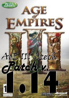 Box art for AoE III Czech Patch v. 1.14