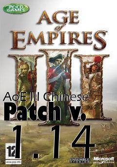 Box art for AoE III Chinese Patch v. 1.14