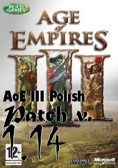 Box art for AoE III Polish Patch v. 1.14