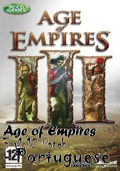 Box art for Age of Empires 3 v1.12 Patch - Portuguese