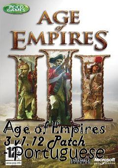 Box art for Age of Empires 3 v1.12 Patch - Portuguese