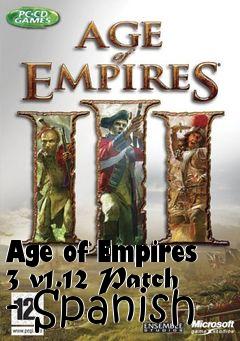 Box art for Age of Empires 3 v1.12 Patch - Spanish