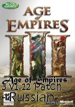 Box art for Age of Empires 3 v1.12 Patch - Russian