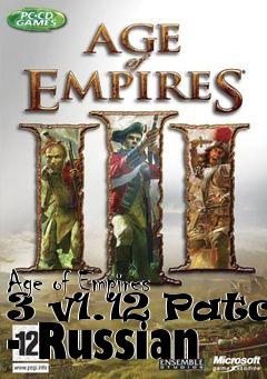 Box art for Age of Empires 3 v1.12 Patch - Russian