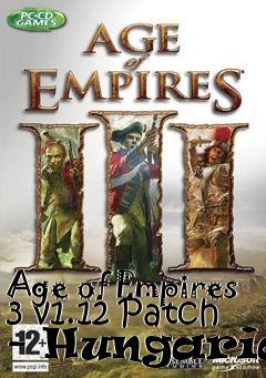 Box art for Age of Empires 3 v1.12 Patch - Hungarian