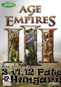 Box art for Age of Empires 3 v1.12 Patch - Hungarian