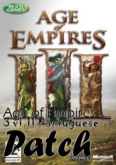 Box art for Age of Empires 3 v1.11 Portuguese Patch