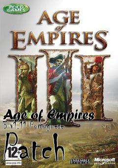 Box art for Age of Empires 3 v1.11 Portuguese Patch