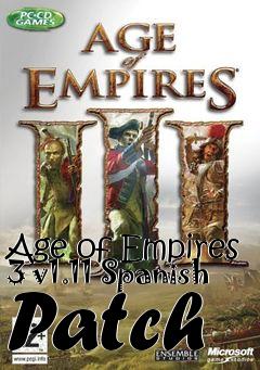 Box art for Age of Empires 3 v1.11 Spanish Patch