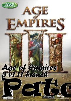 Box art for Age of Empires 3 v1.11 French Patch