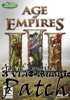 Box art for Age of Empires 3 v1.10 Russian Patch