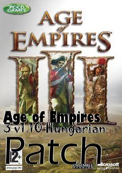 Box art for Age of Empires 3 v1.10 Hungarian Patch