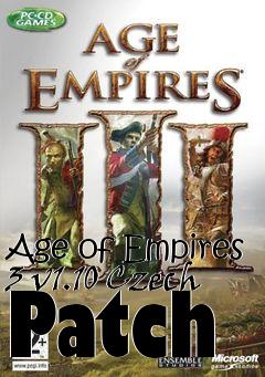 Box art for Age of Empires 3 v1.10 Czech Patch