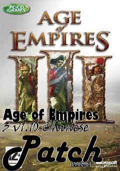 Box art for Age of Empires 3 v1.10 Chinese Patch