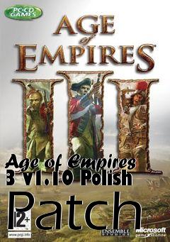 Box art for Age of Empires 3 v1.10 Polish Patch