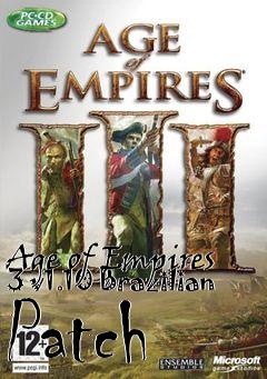 Box art for Age of Empires 3 v1.10 Brazilian Patch