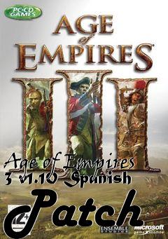 Box art for Age of Empires 3 v1.10 Spanish Patch
