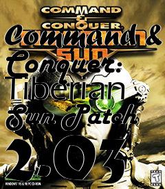 Box art for Command & Conquer: Tiberian Sun Patch 2.03