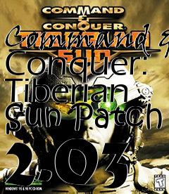 Box art for Command & Conquer: Tiberian Sun Patch 2.03